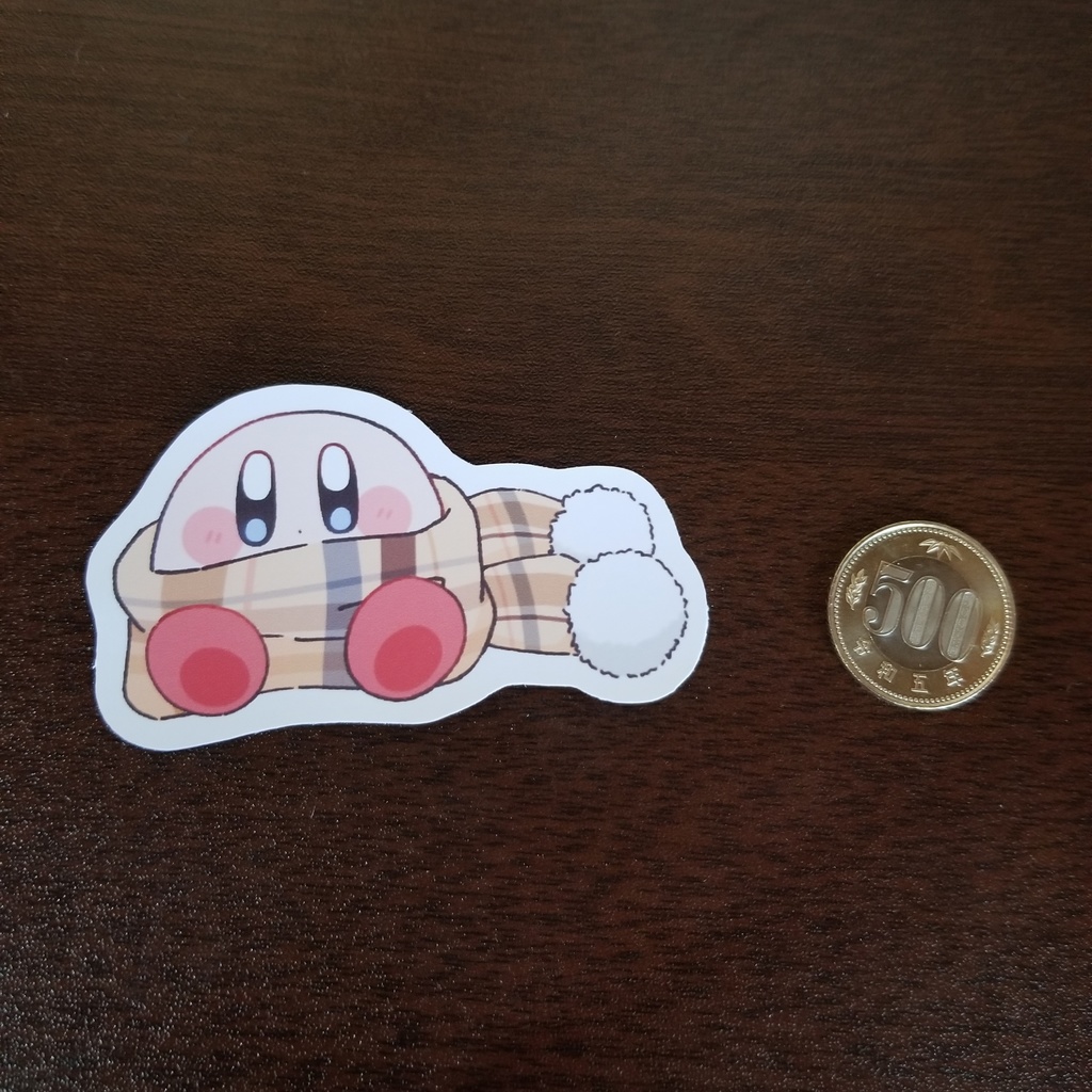 もふもふマフラーカービィ ステッカーセット