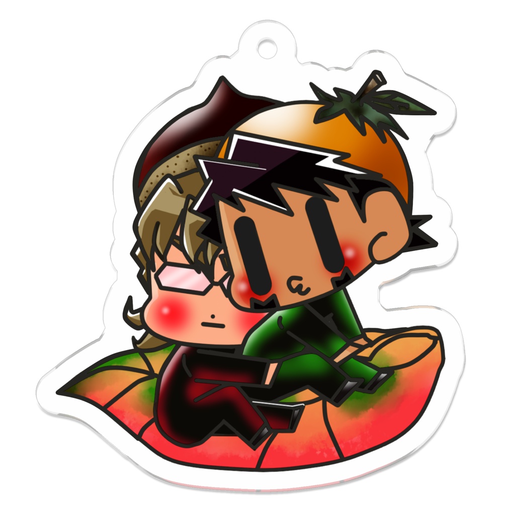 タイバニちったいバディアクリルキーホルダー