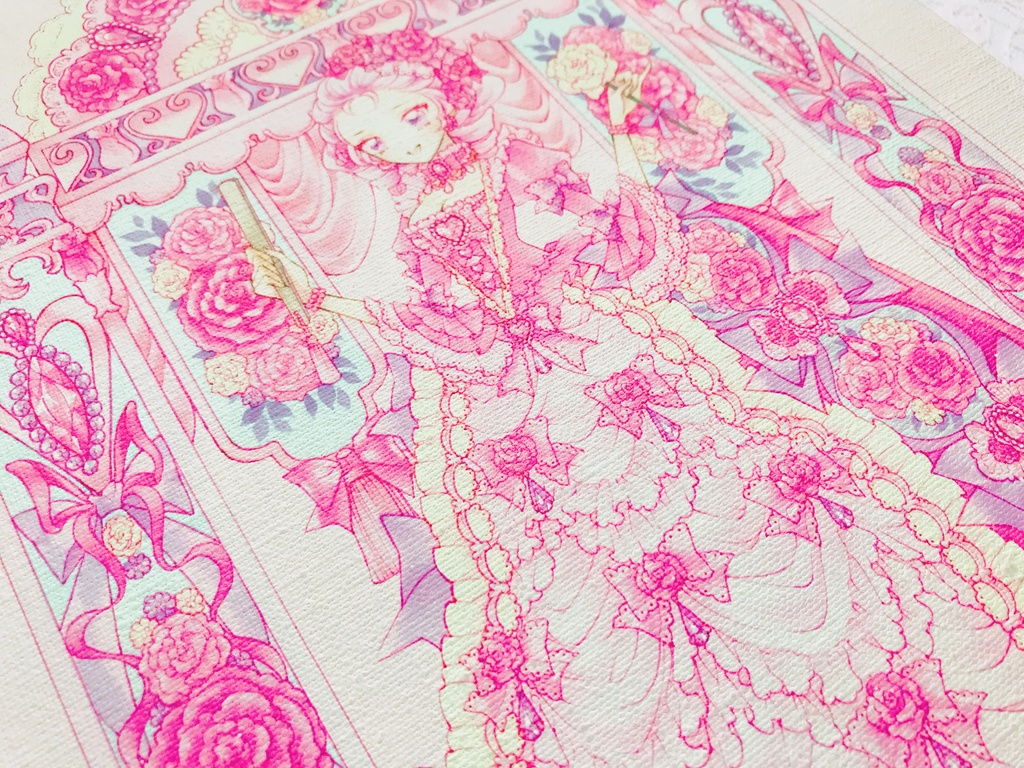 マリー・アントワネットの肖像 キャンバスプリント