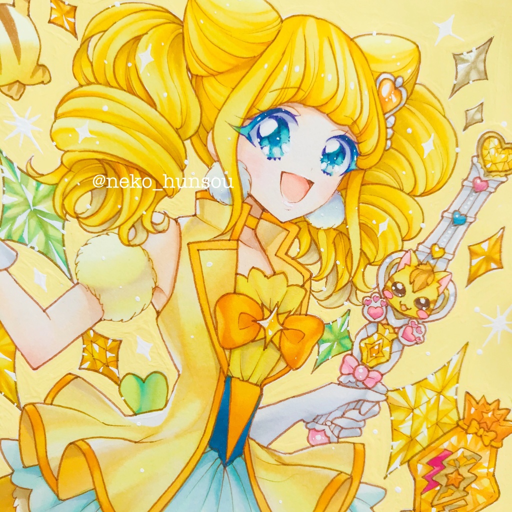 ドローイング原画 キュアスパークル