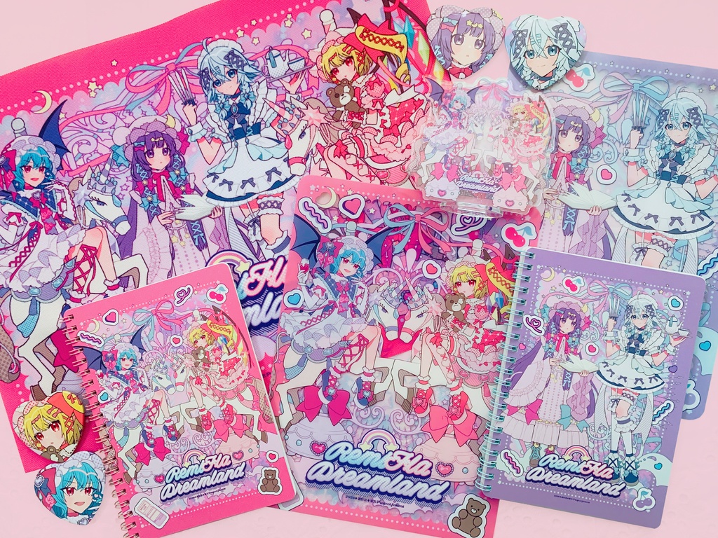 【レミフラ♡ドリームランド】クリア下敷き・クリアポスター