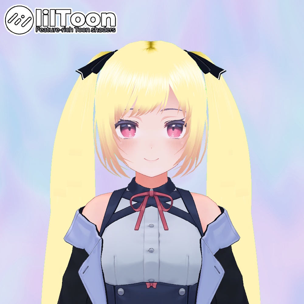 【桔梗(Kikyo)ちゃん用】ヘアセットvol.1 全5種!Modular Avatar対応