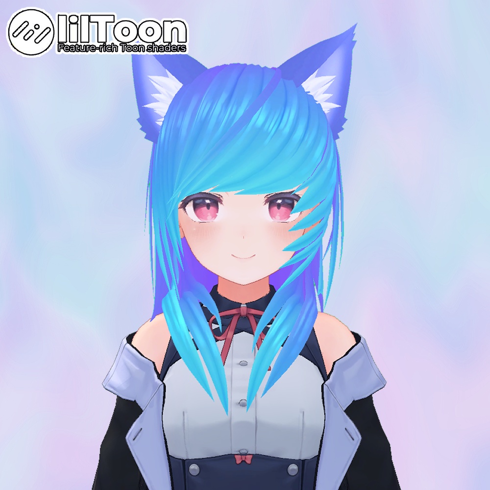 【桔梗(Kikyo)ちゃん用】ヘアセットvol.1 全5種!Modular Avatar対応