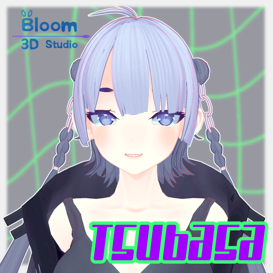 【オリジナル3Dモデル】"ツバサ"-Tsubasa-