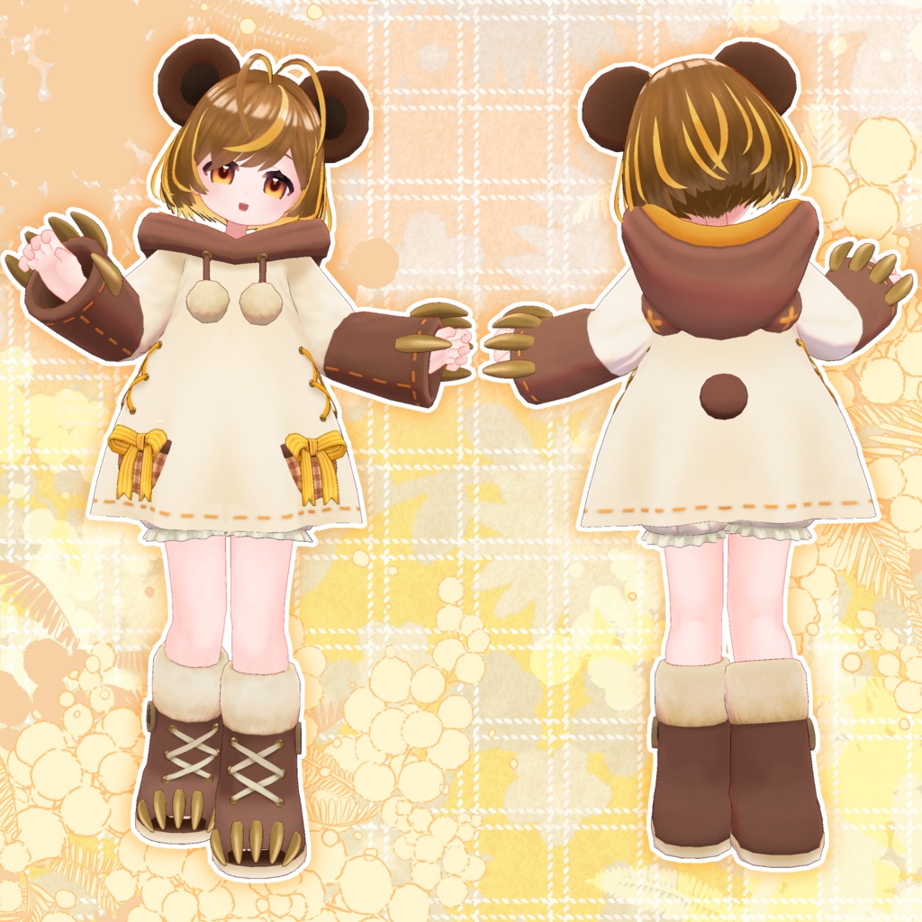 【PC/Quest対応】木実 Konomi / オリジナル3Dモデル