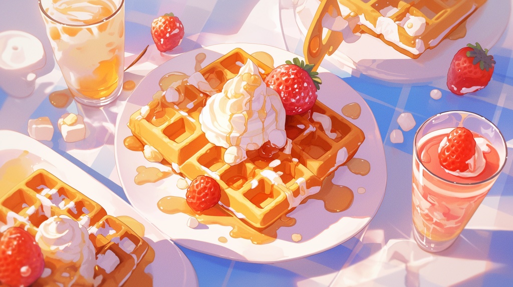 ふわふわワッフル - Fluffy Waffle -