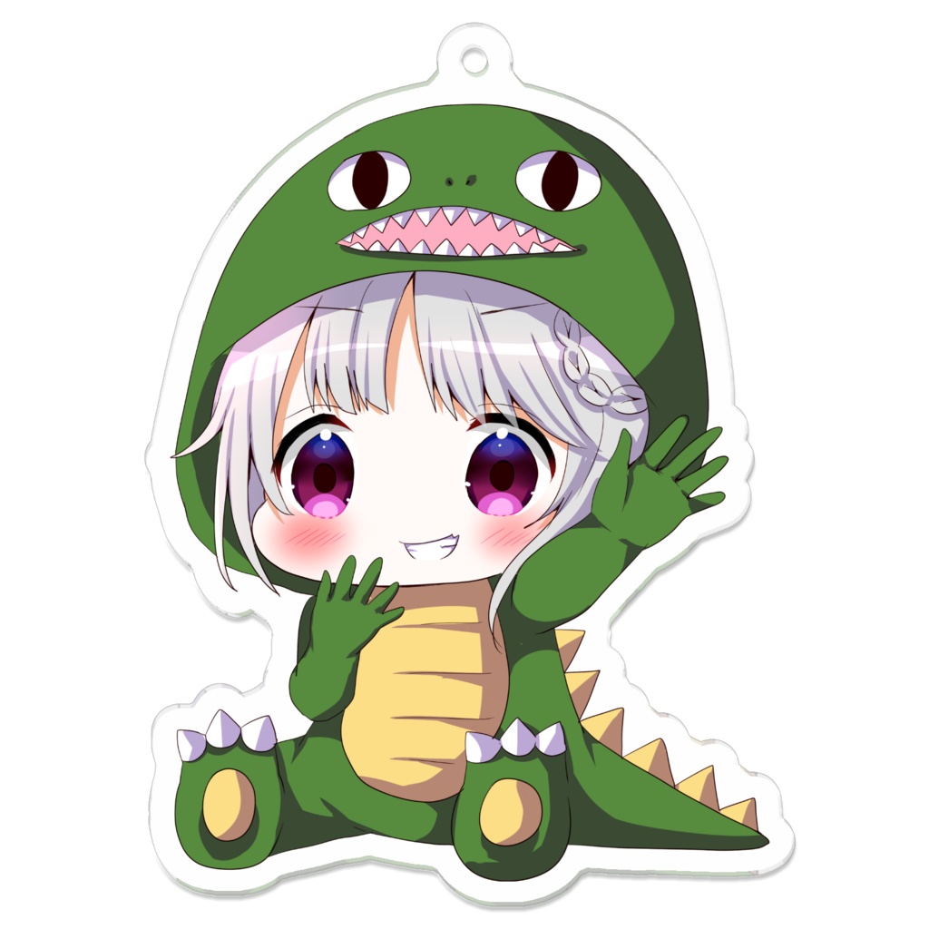 【ルネもちだんご】アクリルキーホルダー