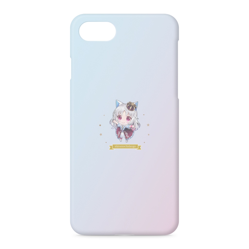 【白餅だんご活動2周年記念グッズ】iPhoneケース 各2種