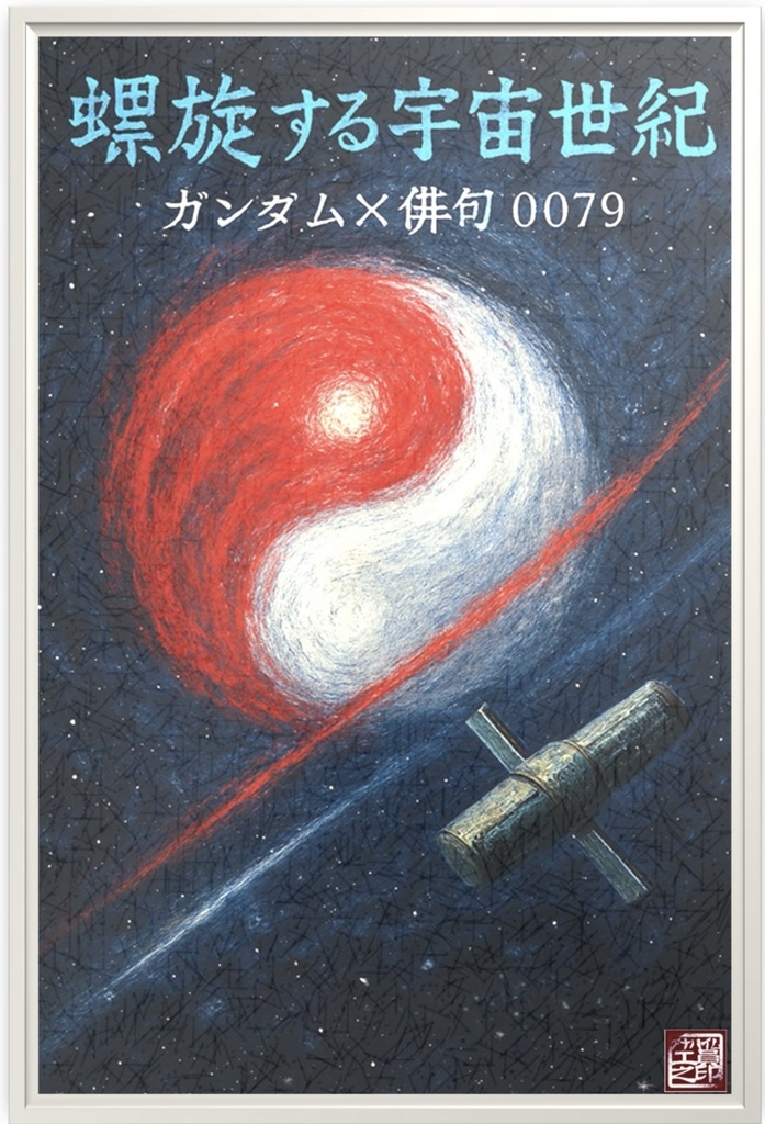 螺旋する宇宙世紀　ガンダム✖️俳句 0079