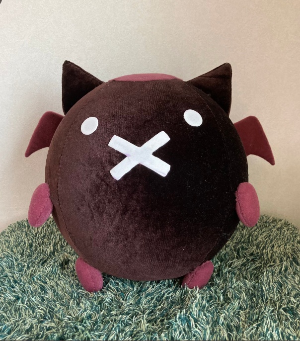 【参考作品】まんまるデビルチクッション