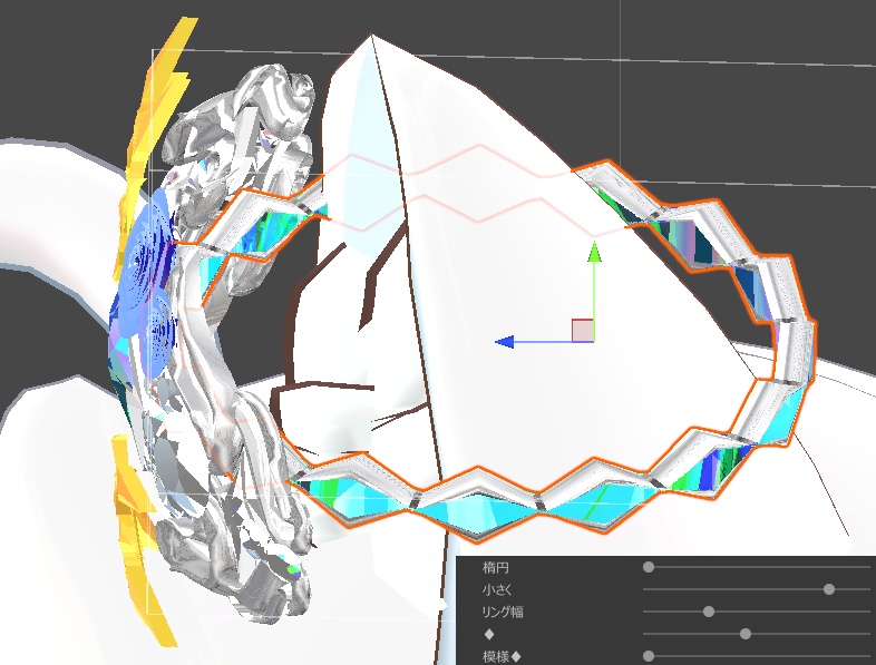 【VRChat】壮大なヘイローとヘアピン、アニメーションあり【MA設定済み】