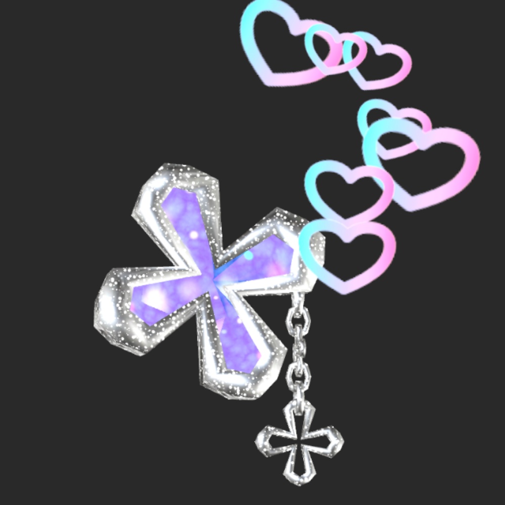 【VRChat】お花ヘアピンとピアス【アニメーション有】