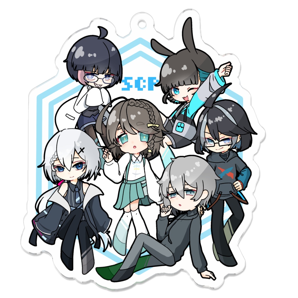 えすしぴ組アクリルキーホルダー