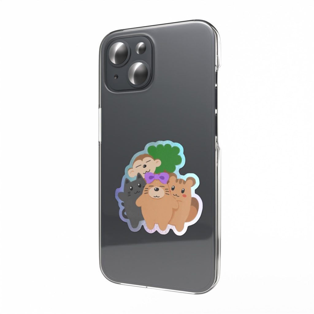 もぐらちゃんファミリーステッカー