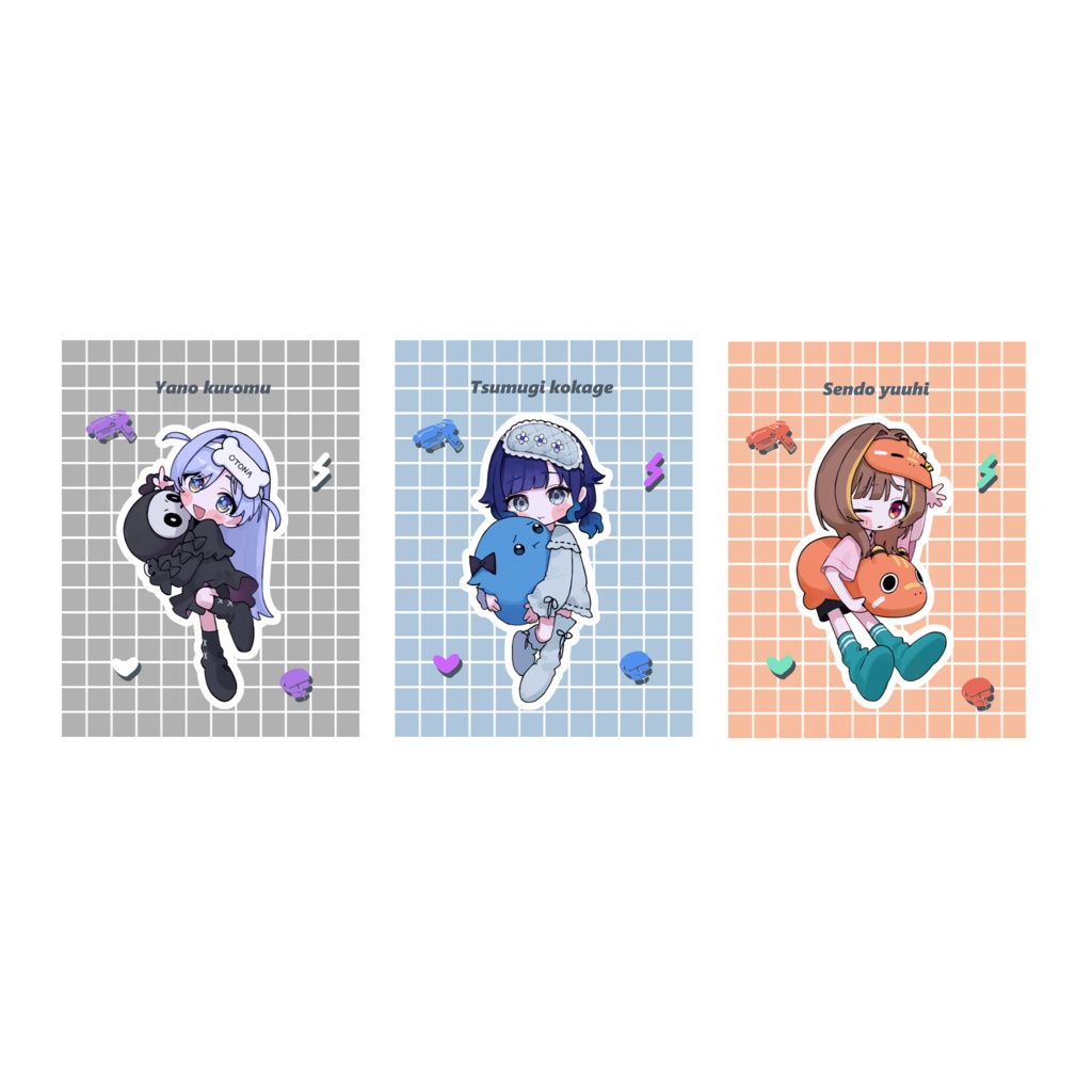  ひねもすセット　部屋着ホログラムステッカー