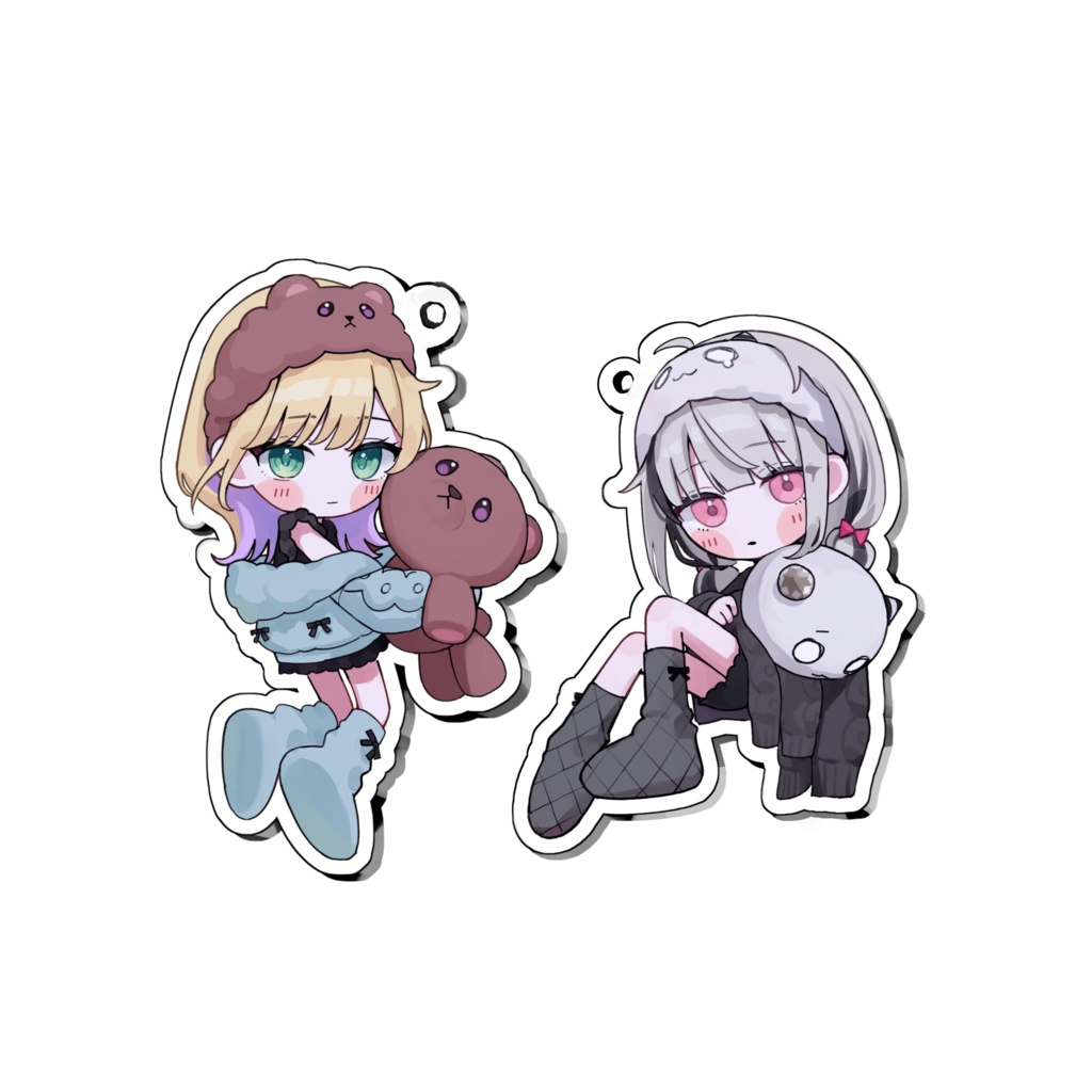 のあセナセット　部屋着アクリルキーホルダー