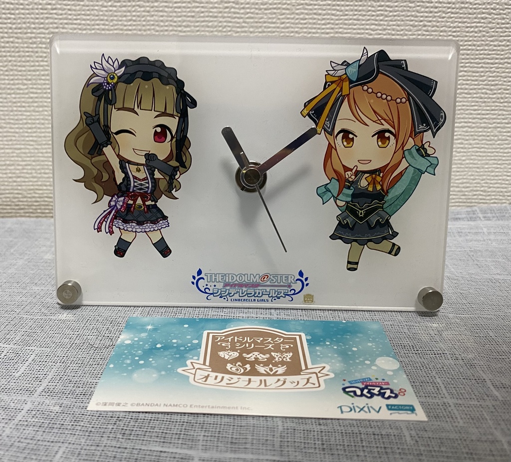 神谷奈緒・北条加蓮アクリル時計