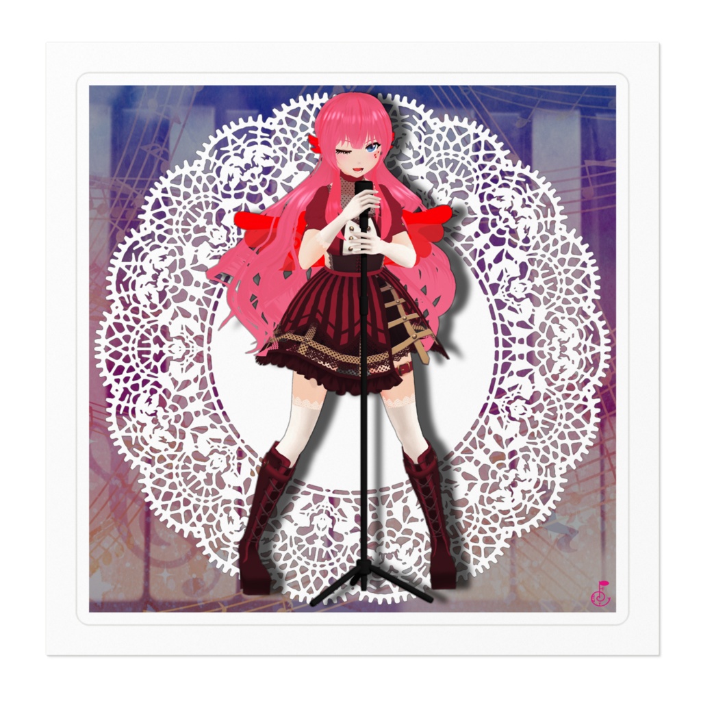 【ステッカー】2020年お歌衣装