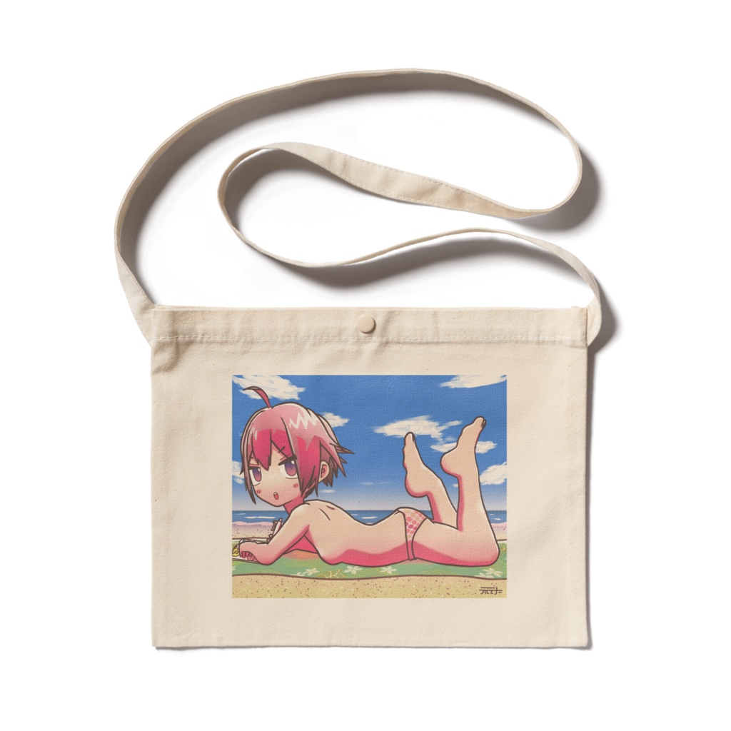 テルミナー海辺でお絵描きサコッシュ