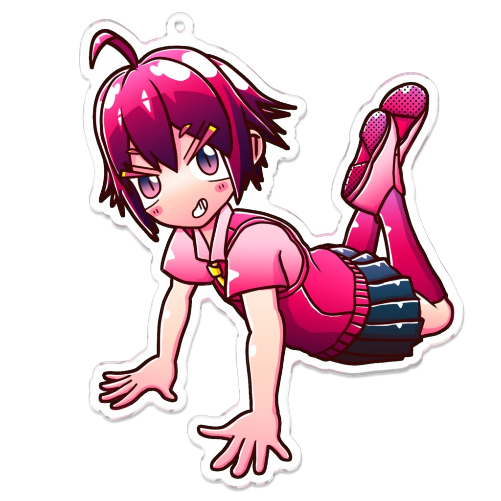 えびぞり照海菜亜アクリルキーホルダー
