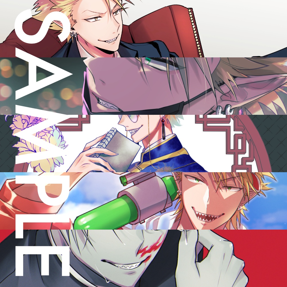 G.T.H イラスト集・ポストカード【匿名発送】