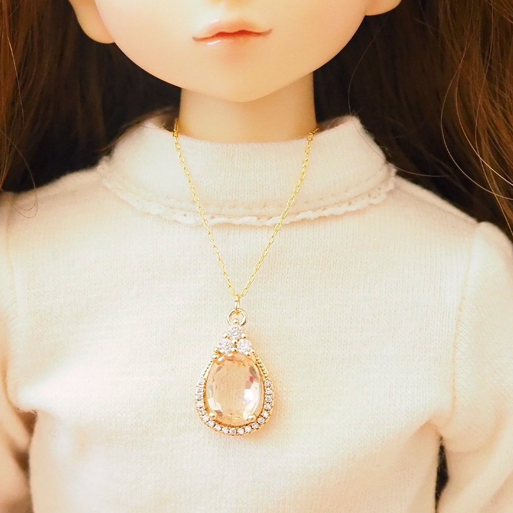 ドール用ネックレス　ジュエル