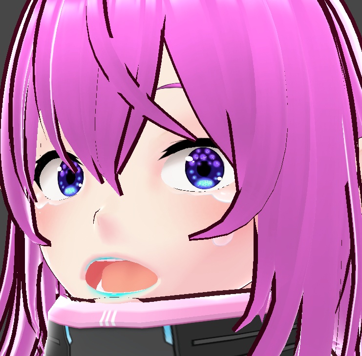 Multicolored Eyed Purple/Blue