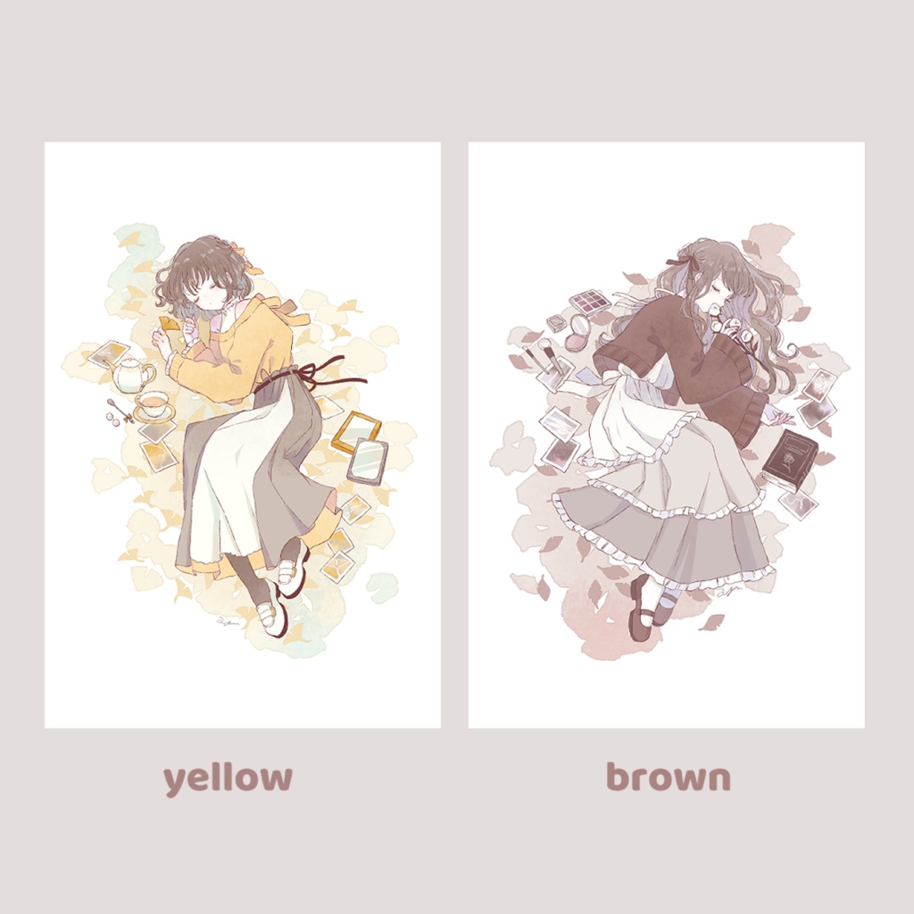 ポストカード(carnet 全8種)