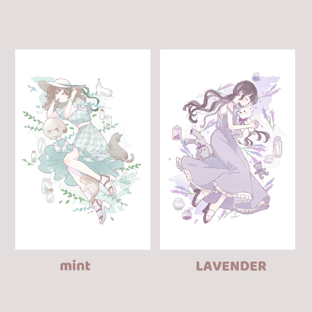 ポストカード(carnet 全8種)