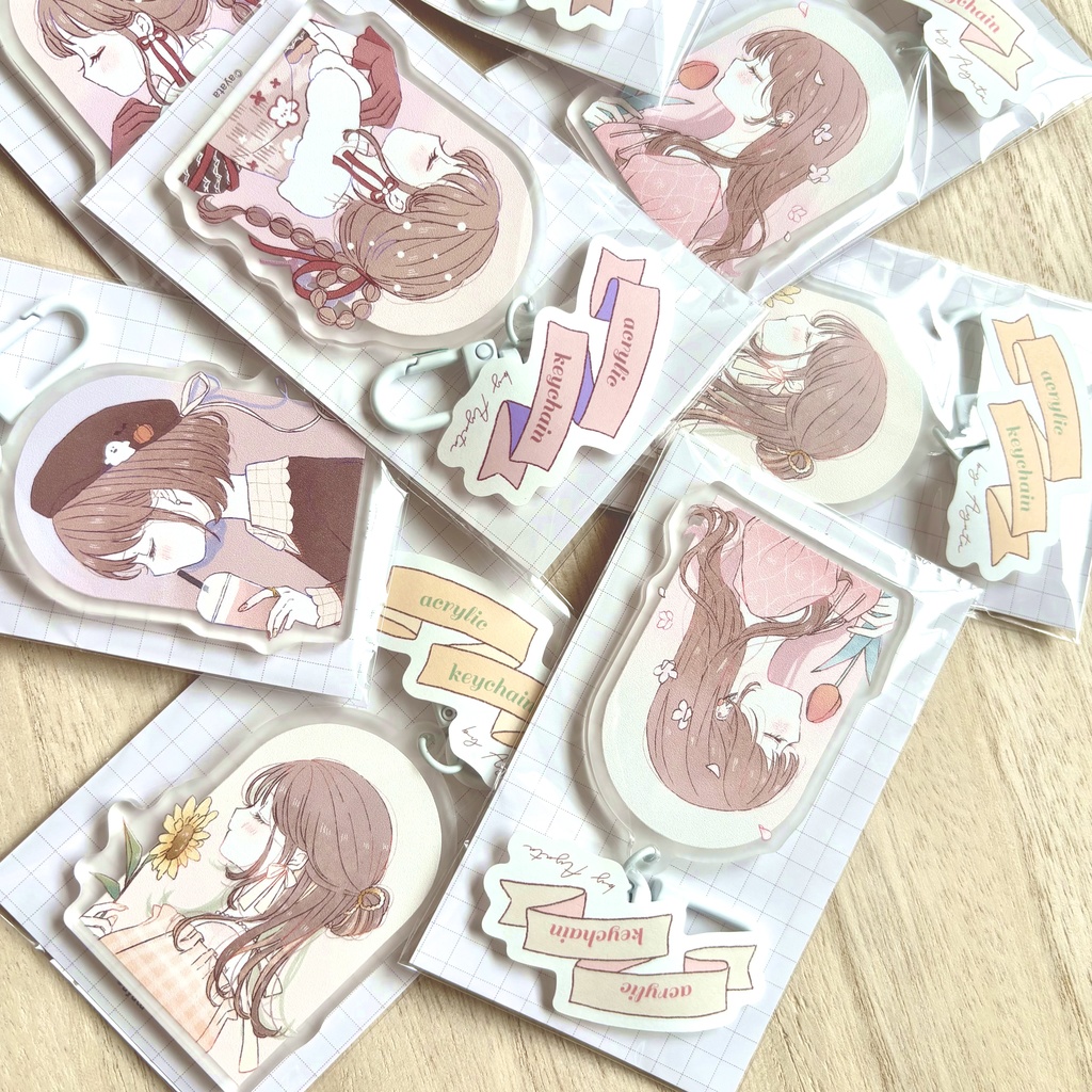アクリルキーホルダー(春夏秋冬 全4種)