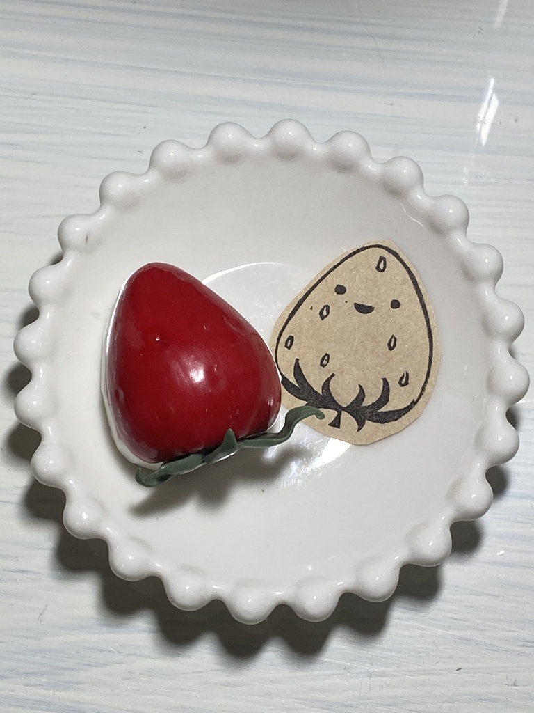 苺スタンプ