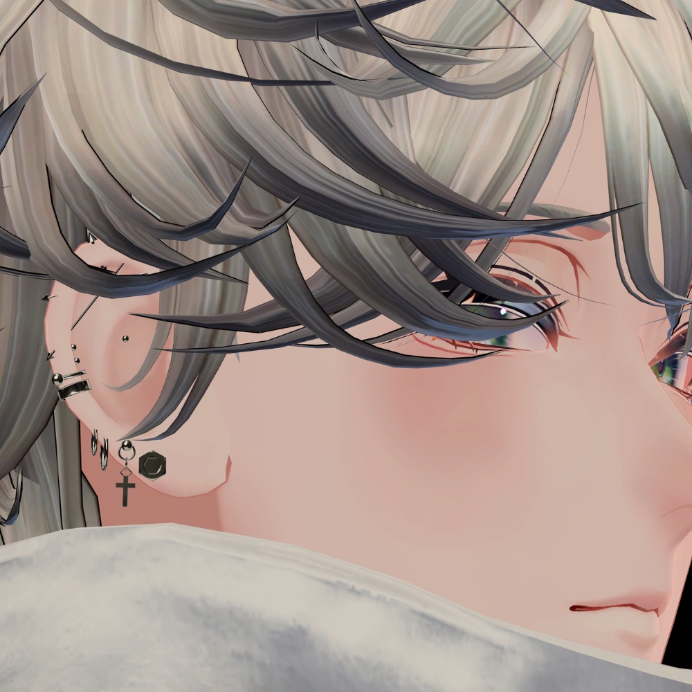 【MA対応】”UNLEASHED”ピアスセット【狛乃・斑霞対応】