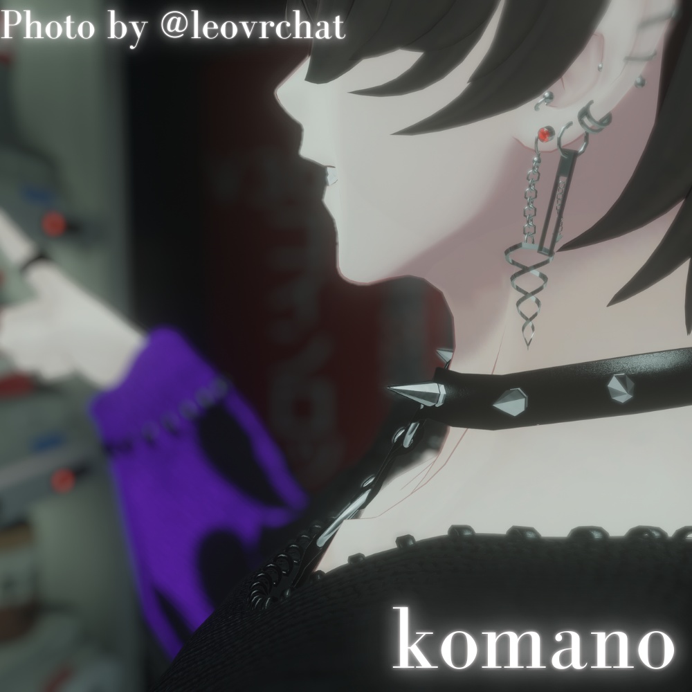 【MA対応】”UNBOUND”ピアスセット【7アバター対応】