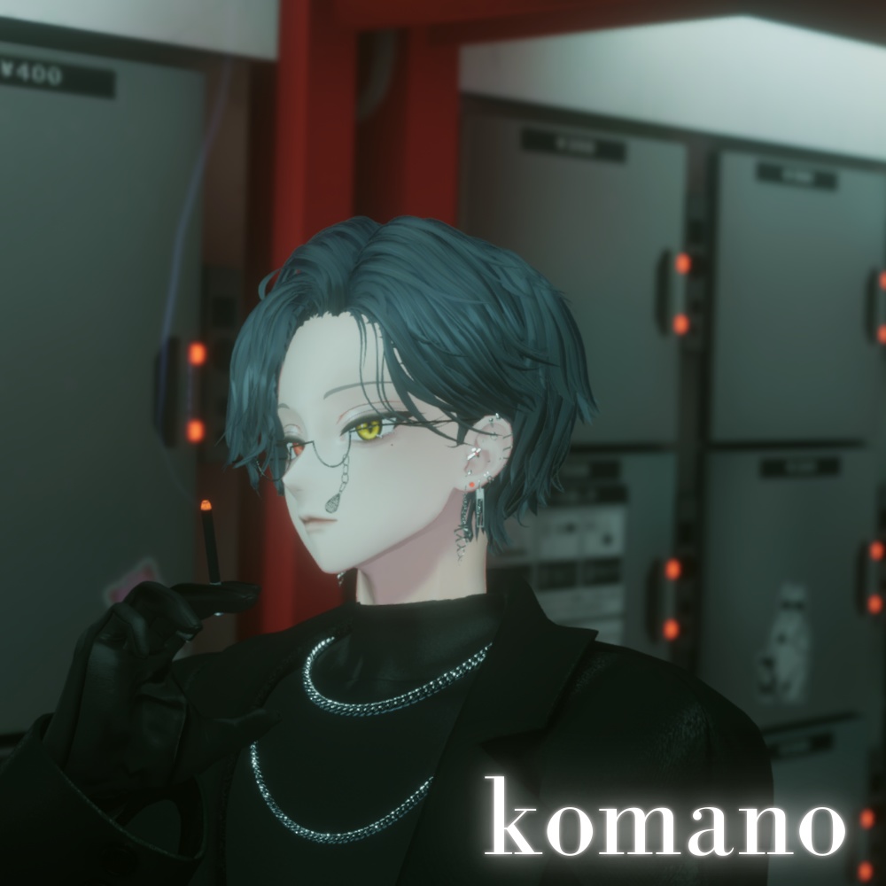 【MA対応】”UNBOUND”ピアスセット【7アバター対応】