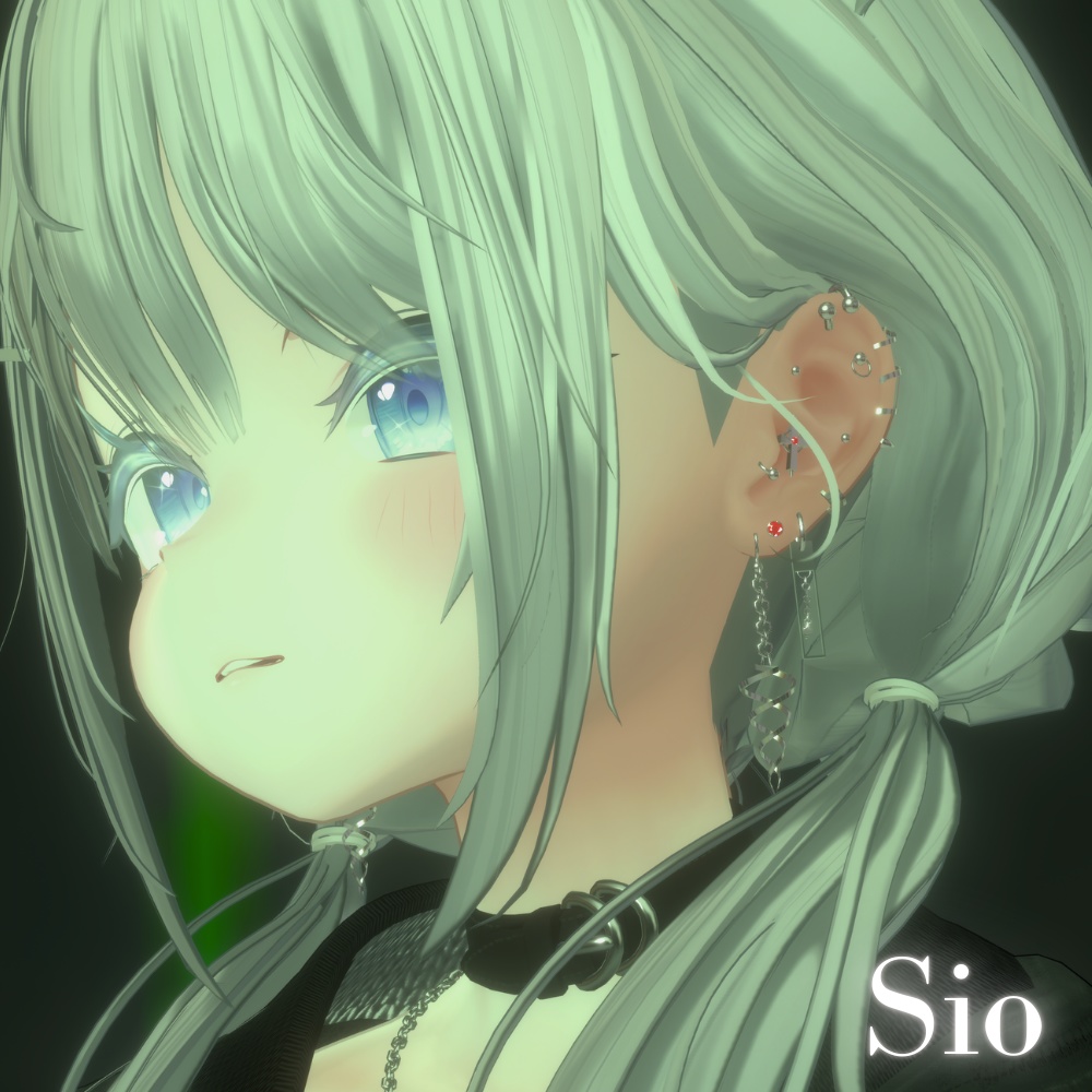 【MA対応】”UNBOUND”ピアスセット【7アバター対応】