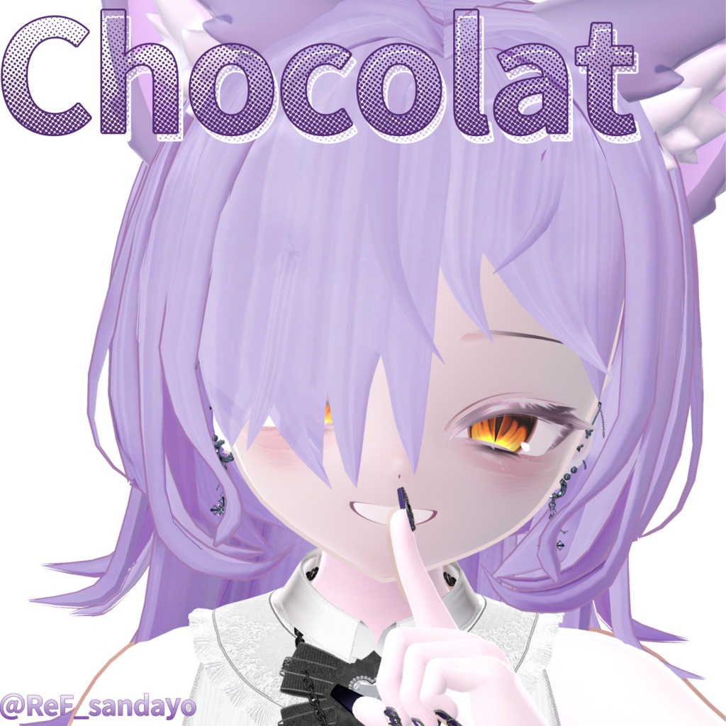 【10アバター対応】2way目隠れクラゲウルフ