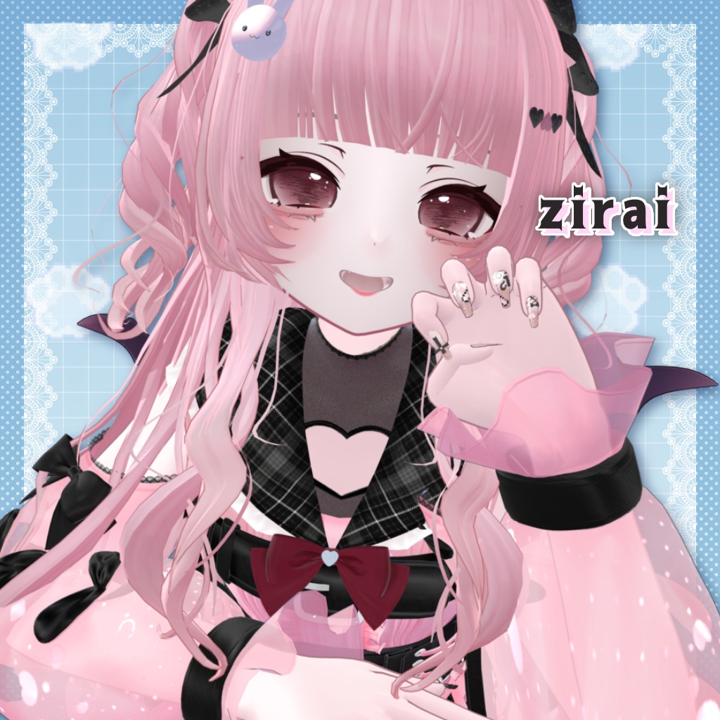 【FREE】【ショコラ対応ネイル】kawaii angel nail