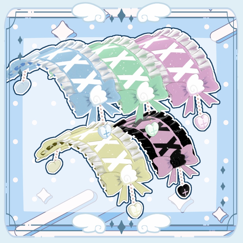 【FREE/無料】angelic head dress