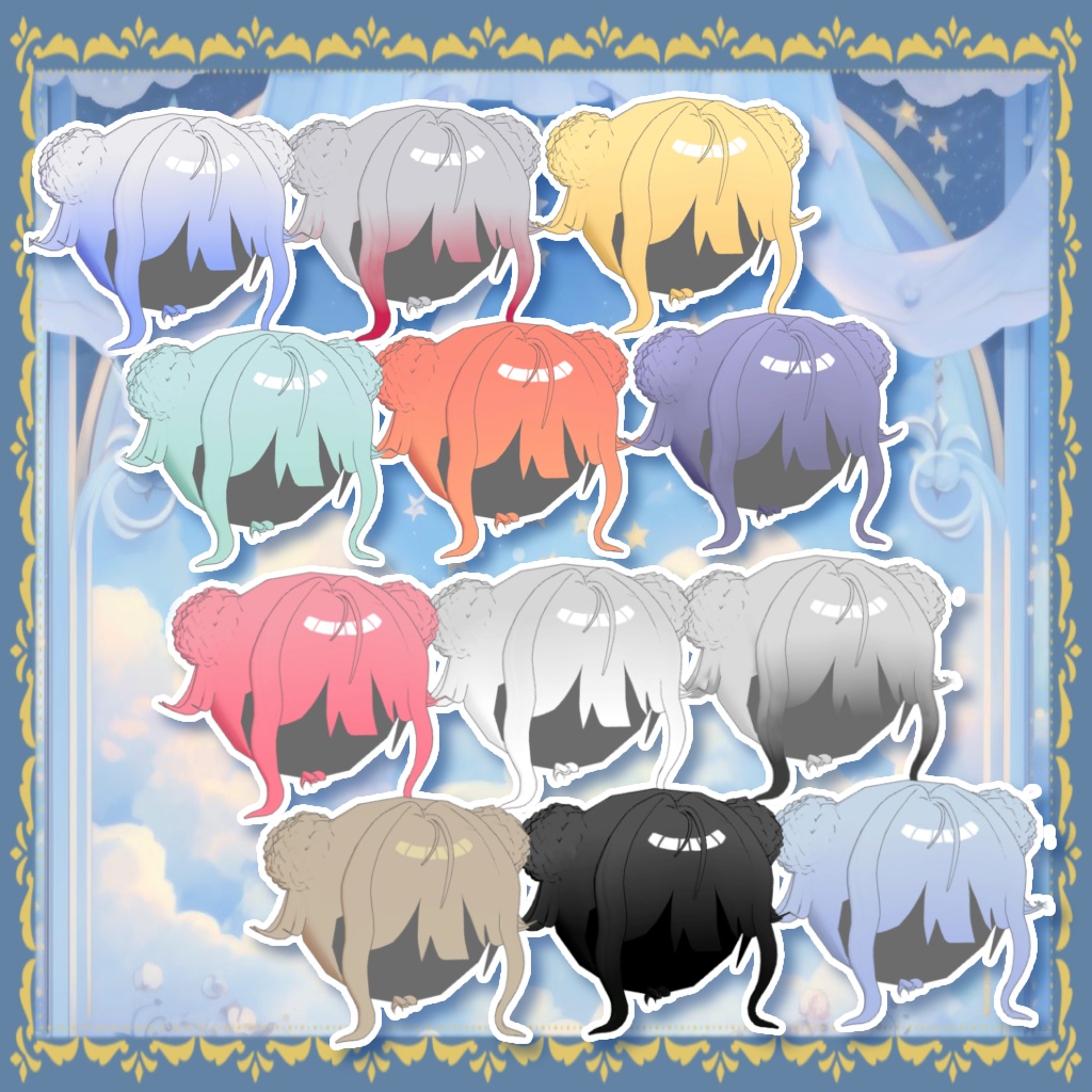 【髪型+ネイル付き衣装】【5アバター対応】天使とティーカップ