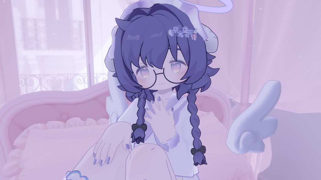 【髪型+ネイル付き衣装】【5アバター対応】天使とティーカップ