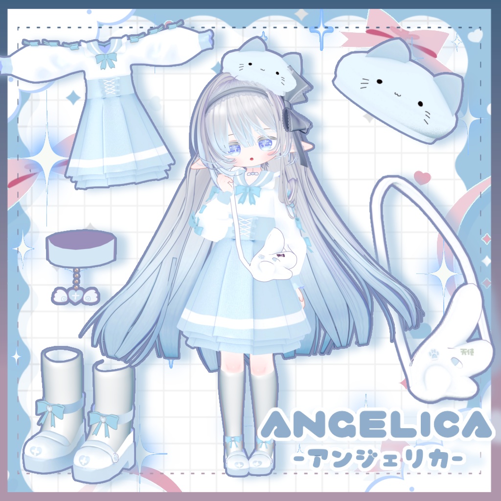 【✨最大33%OFF✨】【7アバター対応】🪽ANGELICA-アンジェリカ-🪽