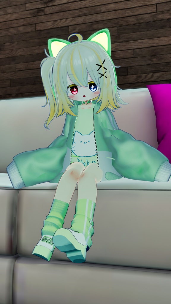 【✨一部無料✨】【13アバター対応】電脳にゃんこ~ひきこもりるーむうぇあ~