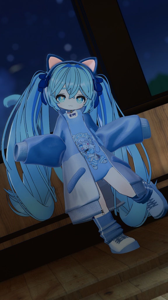 【✨一部無料✨】【13アバター対応】電脳にゃんこ~ひきこもりるーむうぇあ~