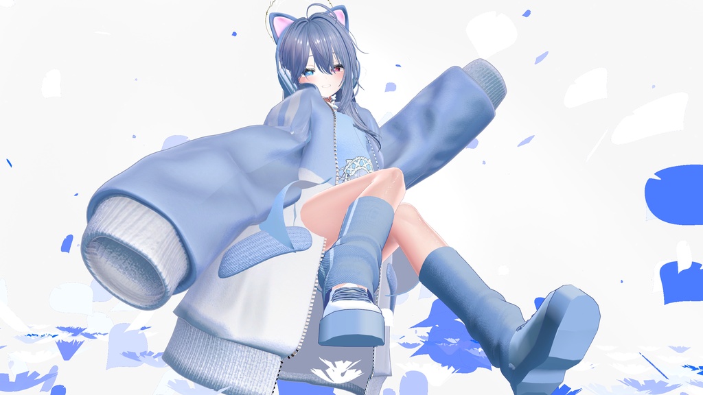 【✨一部無料✨】【13アバター対応】電脳にゃんこ~ひきこもりるーむうぇあ~