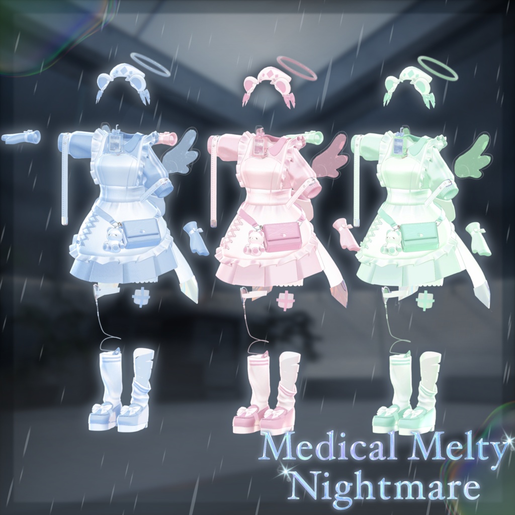 【✨セール中✨】【6アバター対応】💉Medical Melty Nightmare💉