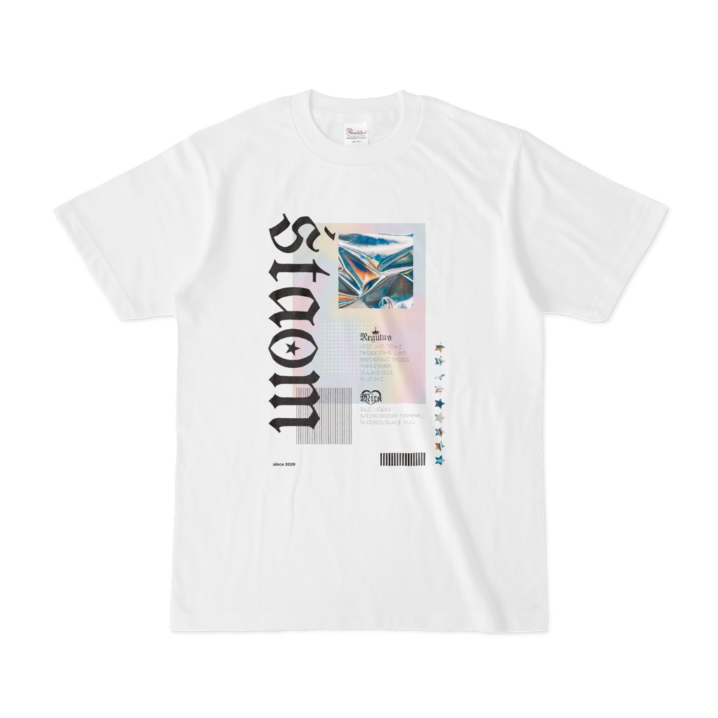 シュトーム２周年記念グッズ　白Tシャツ　B