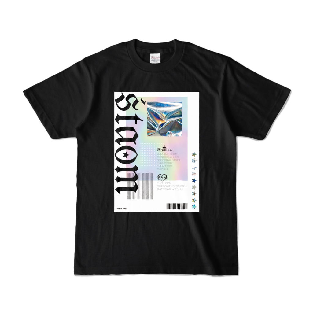 シュトーム２周年記念グッズ　黒Tシャツ　B