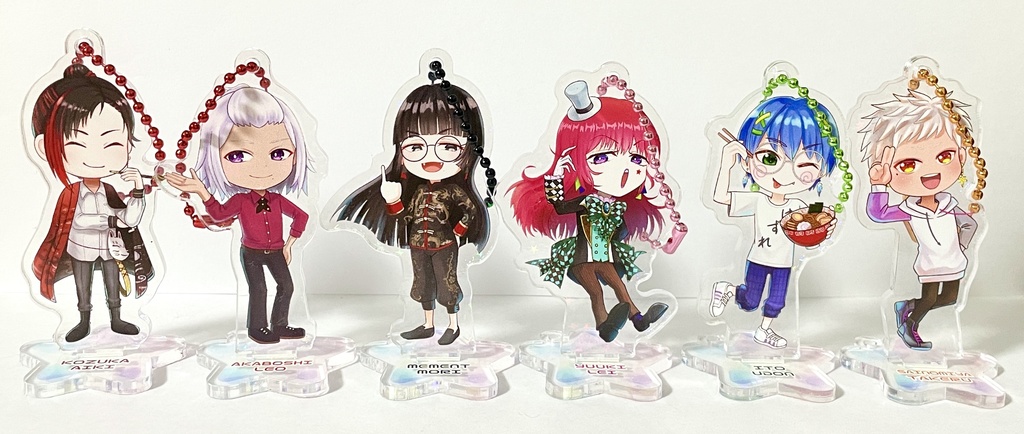 【期間限定受注】スターホログラム アクスタキーホルダー