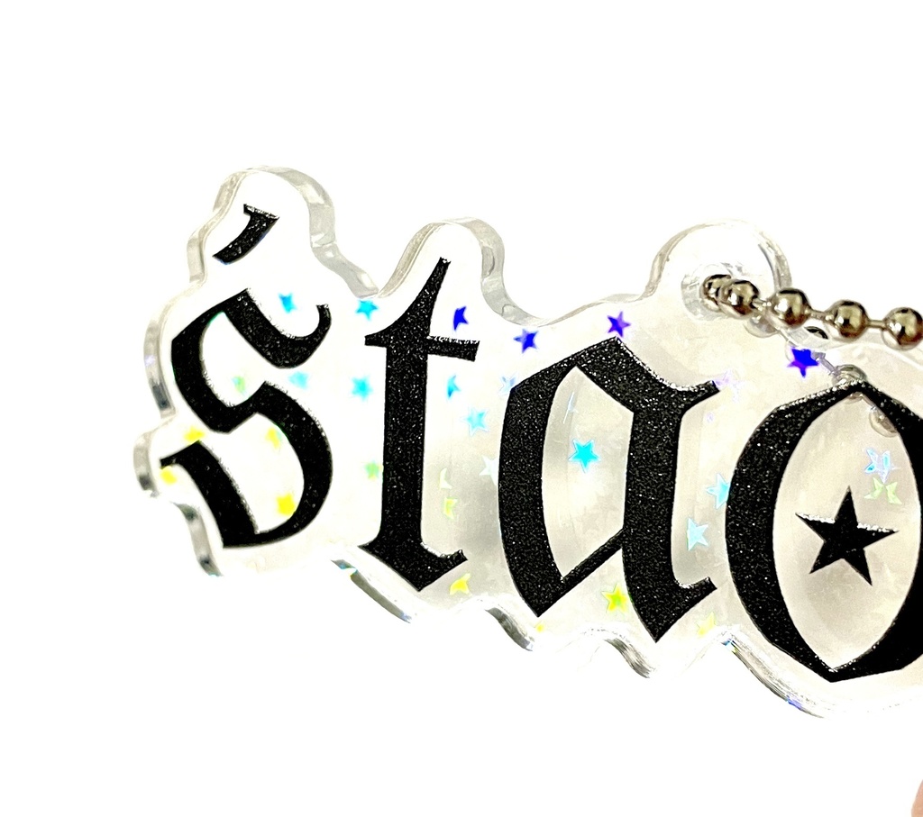 【期間限定受注】スターホログラム アクリルキーホルダー