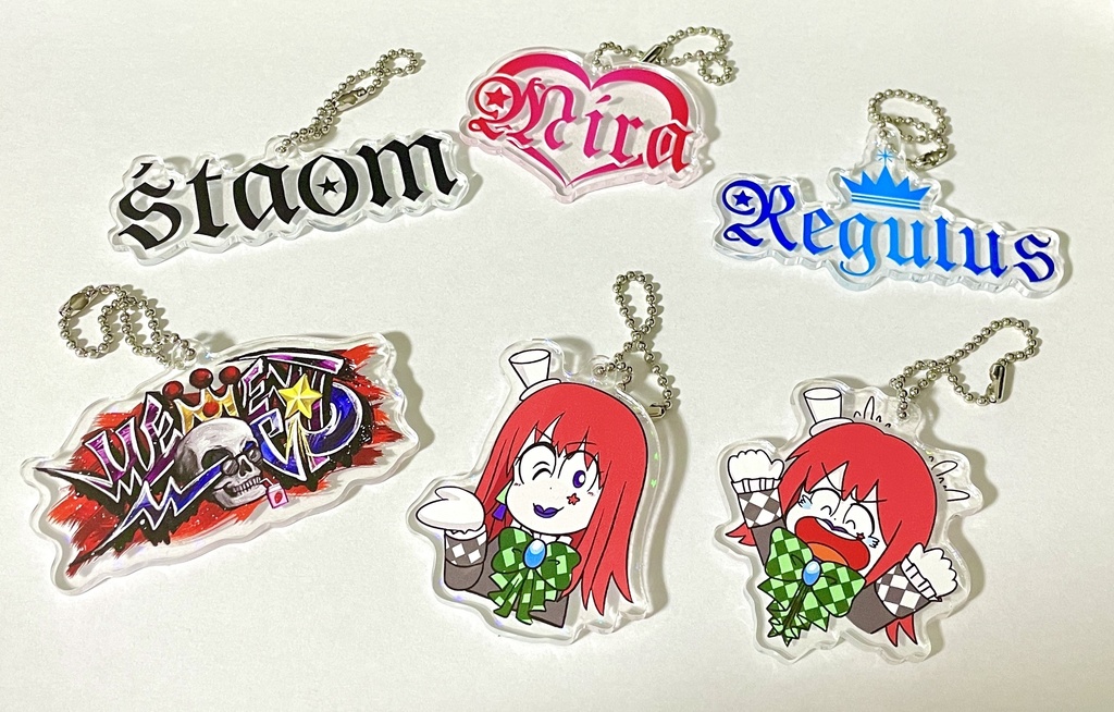 【期間限定受注】スターホログラム アクリルキーホルダー